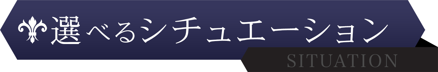 選べるシチュエーション